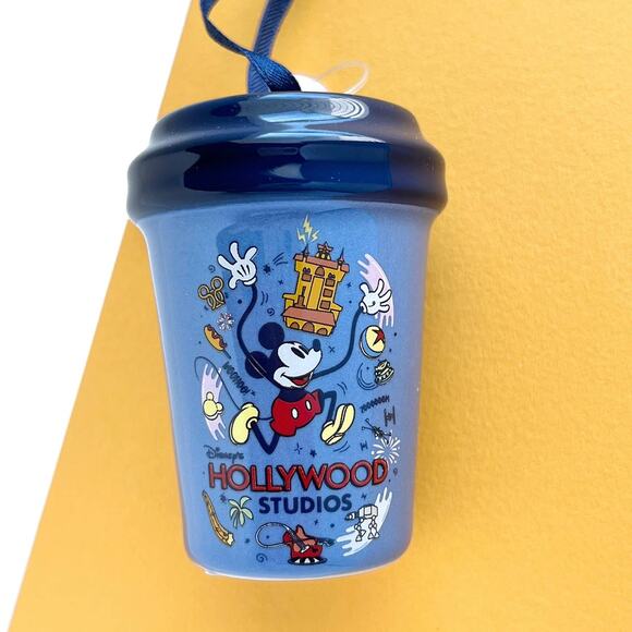 Disney Starbucks Hollywood Studios Ornament Tumbler Travel Mug Mickey Mouse - Picture 1 of 7